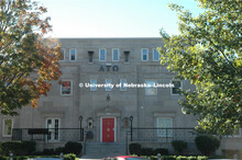 Greek Houses, Alpha Tau Omega, Exterior, 071009, 