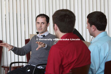 Evan Williams, the founder and chief executive of Twitter, speaks at the University of Nebraska-Linc