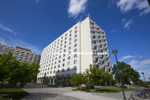 Schramm Residence Hall. May 13, 2014. 