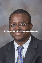 Studio portrait of Tony Adesemoye, Assistant Professor, Disease Management Specialist, Plant Patholo