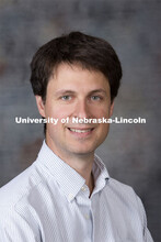 Studio portrait of John Brunero, Associate Professor, Philosophy. August 20, 2014. 