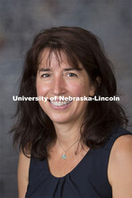 Studio portrait of Karin van Dijk, Associate Professor, Biochemsitry, August 20, 2014. 