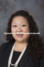 Studio portrait of Christina Yao, Assistant Professor, Educational Administration, August 20, 2014. 