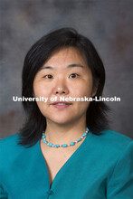 Studio portrait of Jinying Zhu, Assistant Professor, Civil Engineering, August 20, 2014. 