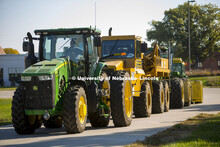 Tractor test lab on UNL east campus. October 17, 2014. 