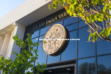 Exterior of Varner Hall on East Campus. April 30, 2015, 