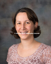 Studio portrait of Lynne Elkins, New Faculty Photo Shoot, August 19, 2015. 