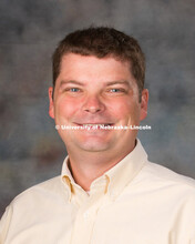 Studio portrait of David Hyten, New Faculty Photo Shoot, August 19, 2015. 