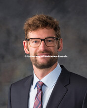 Studio portrait of Karsten Koehler, New Faculty Photo Shoot, August 19, 2015. 