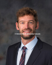 Studio portrait of Karsten Koehler, New Faculty Photo Shoot, August 19, 2015. 