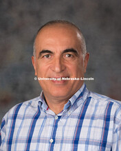 Studio portrait of Majid Nabavi, New Faculty Photo Shoot, August 19, 2015. 