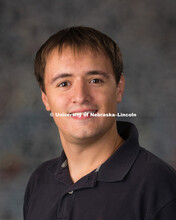 Studio portrait of Nicholas Switala, New Faculty Photo Shoot, August 19, 2015. 