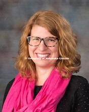 Studio portrait of Angela Palmer-Wackerly, New Faculty Photo Shoot, August 19, 2015. 