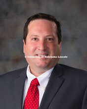 Studio portrait of Eric Weaver, New Faculty Photo Shoot, August 19, 2015. 