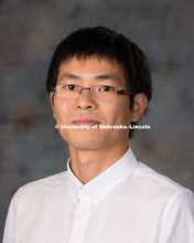 Studio portrait of Qiben Yan, New Faculty Photo Shoot, August 19, 2015. 