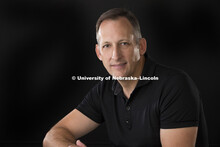 Studio portrait of Matthew Jockers, Associate Professor of English, CDRH, Center for Digital Researc