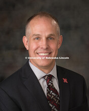 Studio portrait of Thomas Allison, Senior Career Advisor for Career Services. September 1, 2015. 