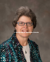 Studio portrait of Diane Ciecior, Accounting. Kudos Recipient, January 13, 2015. 