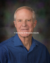 Studio portrait of Hollis Anderson, Procurement Services. February 10, 2016. 