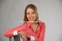 Studio portrait of Natalie Koziol, Nebraska Center for Research on Children, Youth, Families and Sch