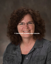 Studio portrait of Tracy Zimmerman, Program Specialist, College of Engineering. May 3, 2016. 