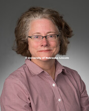 Studio portrait of Margaret (Meg) Mering, Library faculty/staff photo for web. May 4, 2016. 