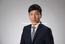 Studio portrait of Jeong-Kyun Choi, Associate Professor, CEHS. August 4, 2016. 