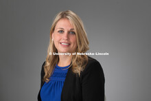 Studio portrait of Holly Hatton-Bowers, Assistant Professor, CEHS. August 12, 2016. 