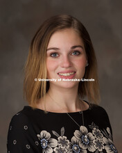 Studio portrait of Sarah Frankel, Recruiter for the College of Arts and Science. August 15, 2016. 