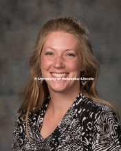 Studio portrait of Rebecca Buller, Assistant Professor. New Faculty Orientation. August 29, 2016. 