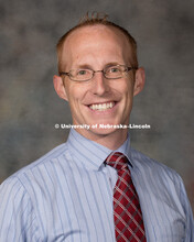 Studio portrait of Troy Smith, Assistant Professor, College of Business. New Faculty Orientation. Au