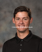 Studio portrait of Cole Thompson, Assistant Professor, CASNR. New Faculty Orientation. August 29, 20