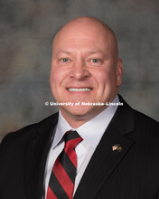 Studio portrait of Kevin Wesley, Assistant Professor, College of Business. New Faculty Orientation. 