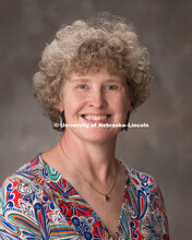 Studio portrait of Vanessa  Gorman, Professor, History. March 6, 2017. 