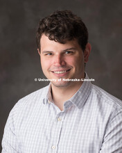 Studio portrait of James Coltrain, Assistant Professor for History. May 10, 2017. 