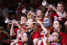 Huskers men’s basketball game helped celebrate the university's 150th birthday with a halftime bir