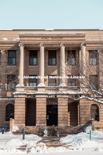 Snowy day, Entomolgy Hall on East Campus (formerly the Plant Industry building). February 20, 2019. 