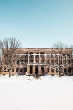 Snowy day, Entomolgy Hall on East Campus (formerly the Plant Industry building). February 20, 2019. 