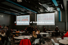 Power of Huskers was held in the Willa Cather Dining Center. The University of Nebraska–Lincoln’