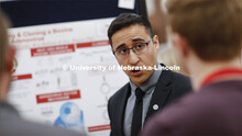 Yaid Puente discusses his research on Sequencing and Cloning a Bovine Adenovirus. Undergraduate Spri