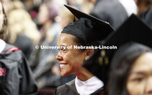 2019 Spring Graduate Commencement in Pinnacle Bank Arena. May 3, 2019. 