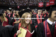 Undergraduate commencement at Pinnacle Bank Arena, May 4, 2019. 