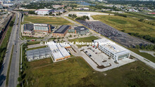 Aerial footage Nebraska Innovation Campus. July 17, 2019. 