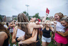 Sorority recruitment Bid Day. August 24, 2019. 