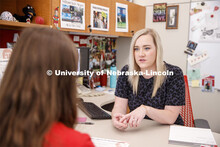 Academic Advisor, Megan Carroll, works with students to help them find the right major. Explore Cent