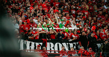 The Boneyard student Section. Nebraska vs. Ohio State University football game. September 28, 2019. 