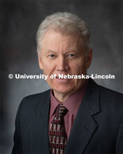Studio portrait of Ross Secord, Associate Professor, Earth and Atmospheric Sciences. January 9, 2020