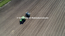 James Schnable corn research group plants at agronomy fields at 84th and Havelock in northeast Linco