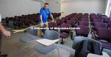 Jack Dohrman, Interim University Space Manager, with Facilities Management and Planning, and Shawn L