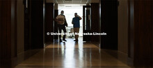 Jack Dohrman, Interim University Space Manager, Facilities Management and Planning, and Shawn Langui